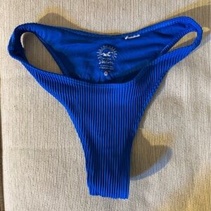 Hollister Royal Blue Ribbed Swim Bottom